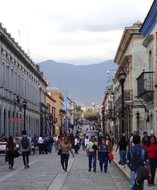 In Oaxaca ankommen